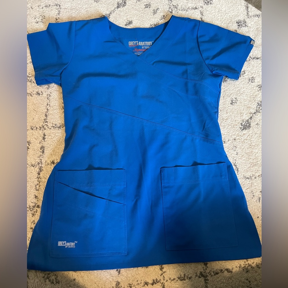 Greys anatomy womens scrub top